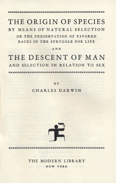 Charles Darwins books full title
