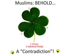 Cover - Three In One: Behold, "A Contradiction"! :D